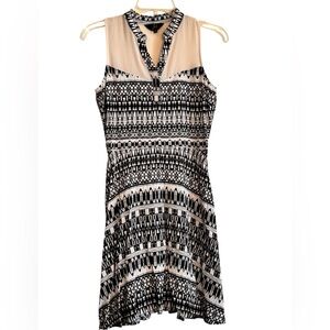 Jack Black & Cream Print Dress